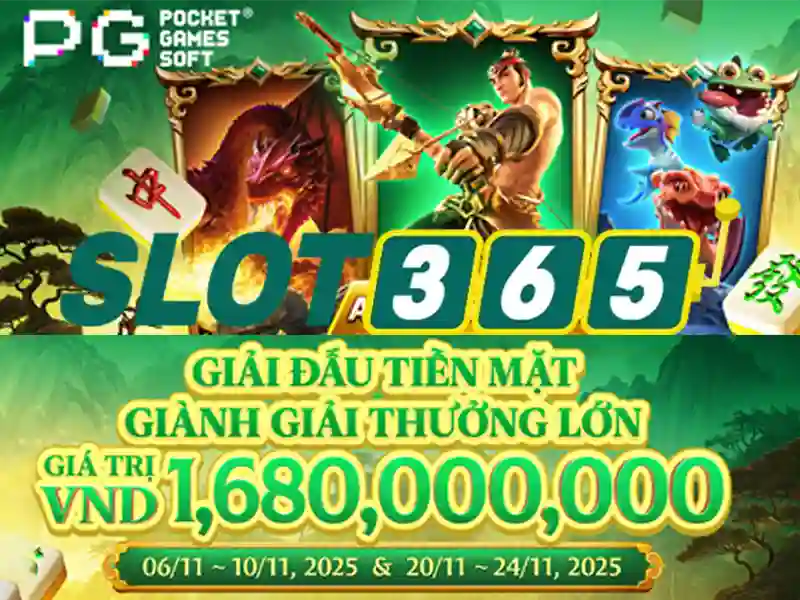Các trò chơi nổi bật tại Slot365