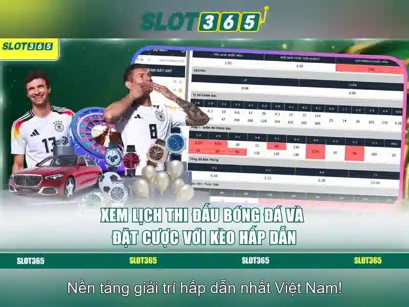 Slot365: Nền tảng chơi slot trực tuyến uy tín