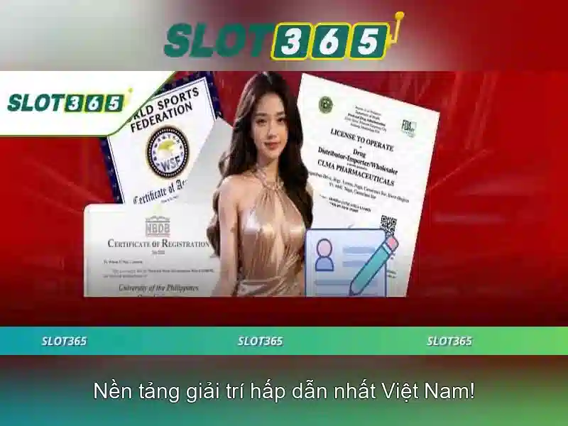 Trò chơi và slot có tại Slot365